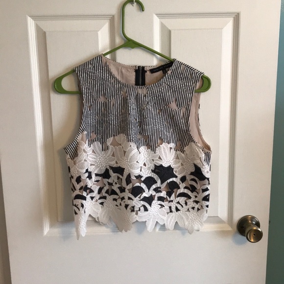 Anthropologie Tops - English factory crop top